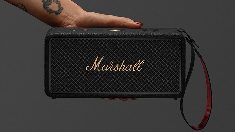 Marshall Middleton II Black/Copper - Bluetooth speaker - LDLC